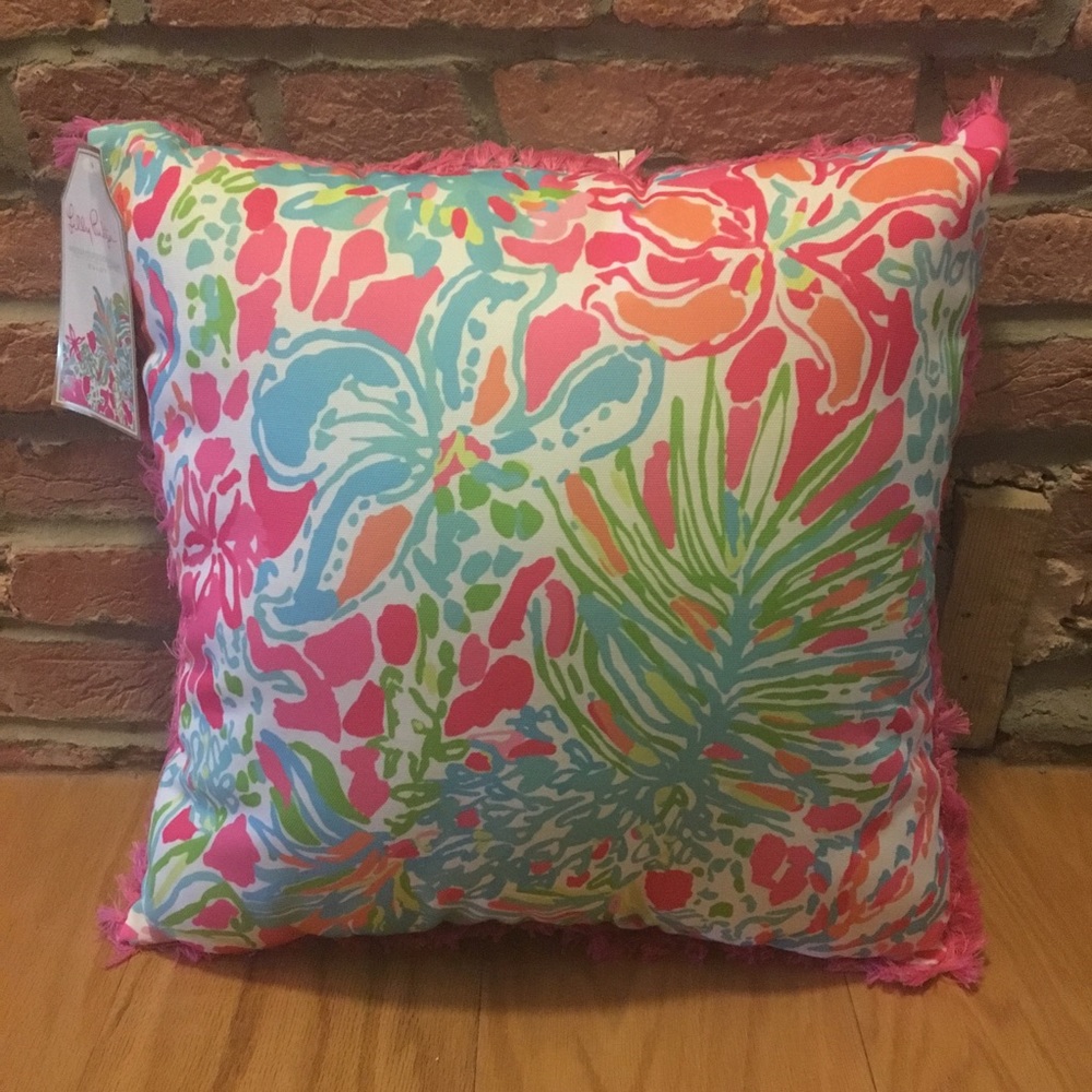 Lilly Pulitzer Indoor/Outdoor pillow